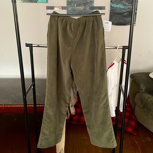 Green Corduroy Pants